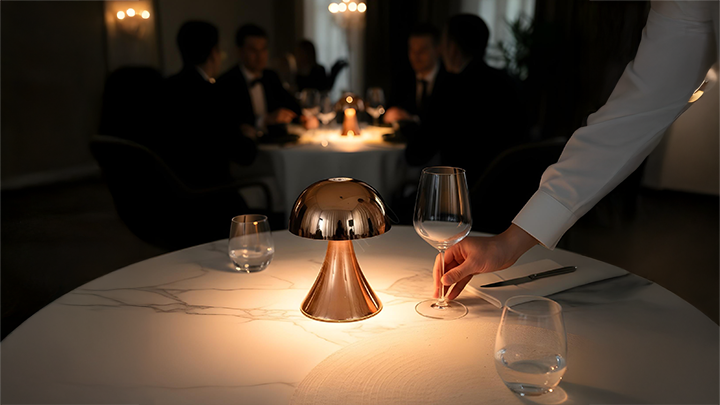 MANTAR PİLLİ ABAJUR