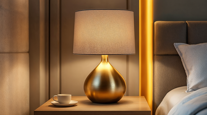 Otel Komidin Üzeri Abajur