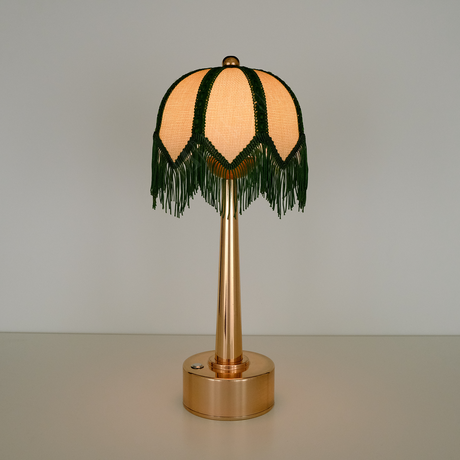 saçaklı kablosuz nostaljik abajur